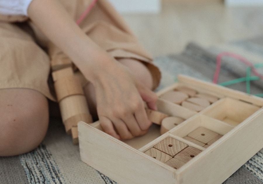 Arbeiten mit Holzmaterial